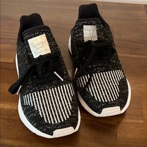 Adidas Black and White Sneakers Modern Design